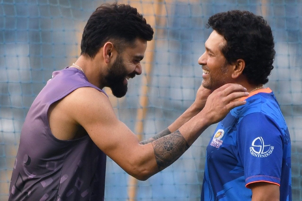 Men’s ODI WC: Hope you break my records too…, Tendulkar applauds Kohli on equalling his record with his 49th ODI ton