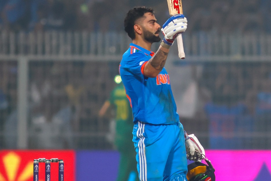 Men’s ODI WC: It was a tricky wicket to bat on, says Virat Kohli after scoring record 49th hundred