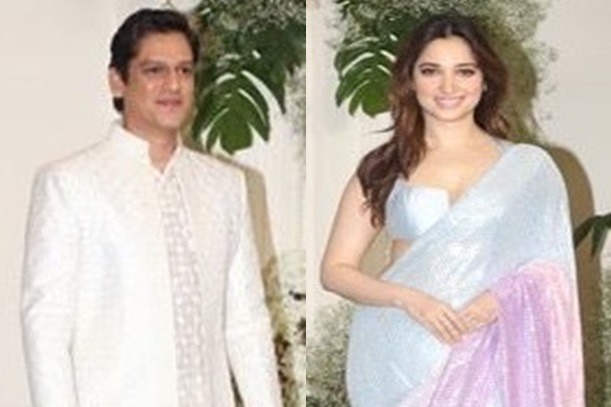 Tamannaah, Vijay walk hand in hand as they make exit at Manish Malhotra's Diwali bash