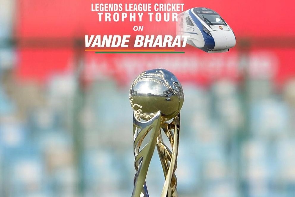 Legends League Cricket announces national campaign with Vande Bharat Express to promote sports in India