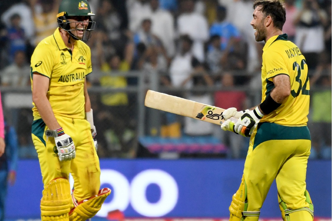 Men's ODI WC: Maxwell's scintillating 201 propels Australia to sensational win, seals semis berth