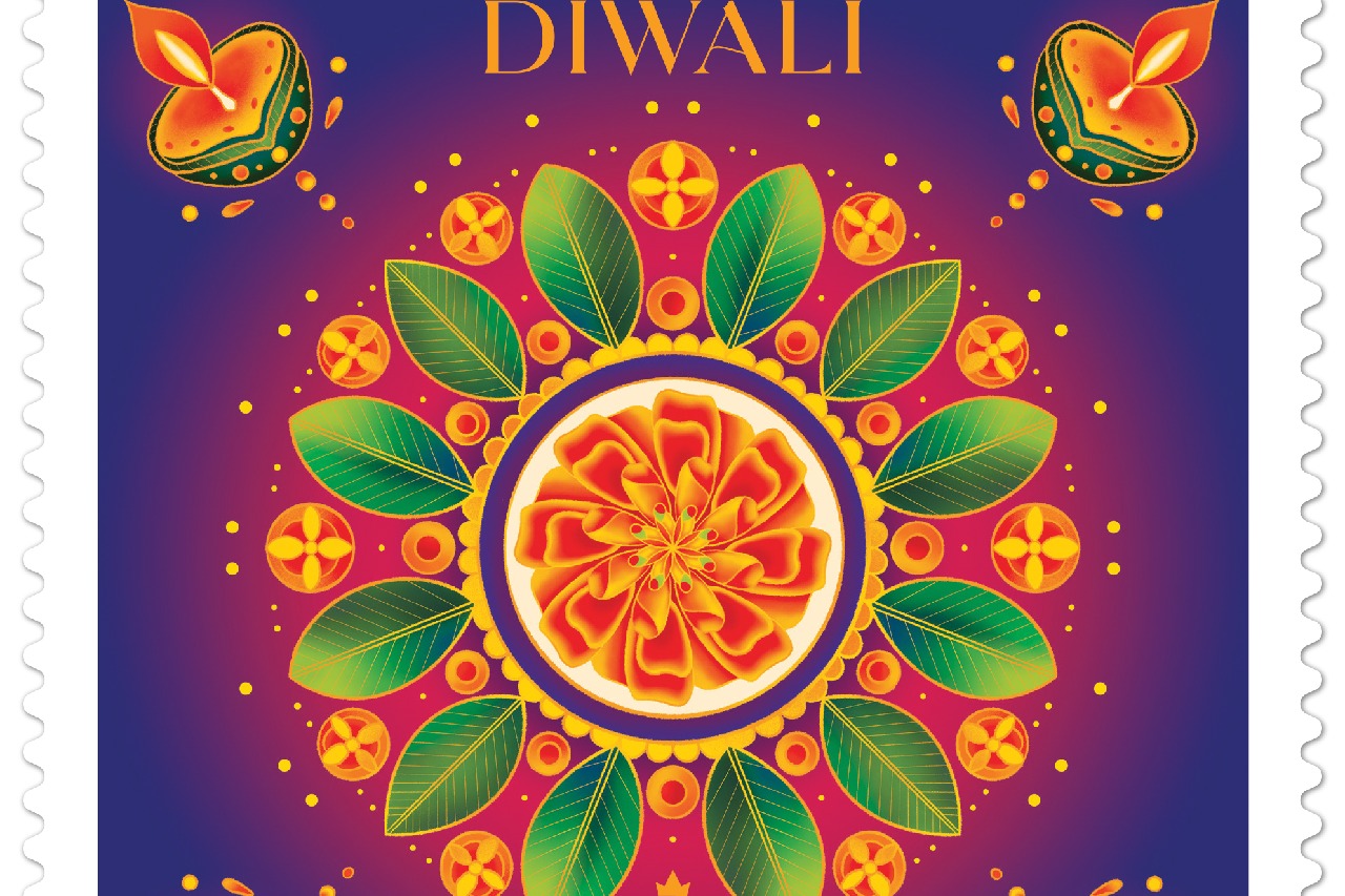 Canada Post releases new stamp to mark arrival of Diwali