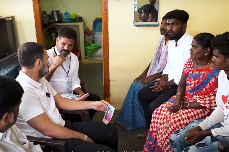 Rahul shares video of his conversation with family of farmer who committed suicide