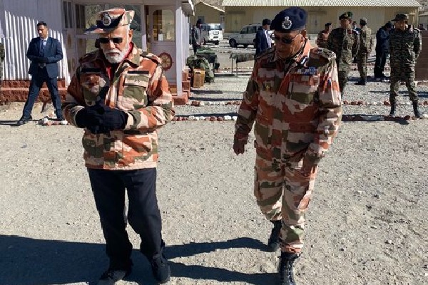 PM Modi celebrates Diwali with soldiers in remote Himachal near India-China border