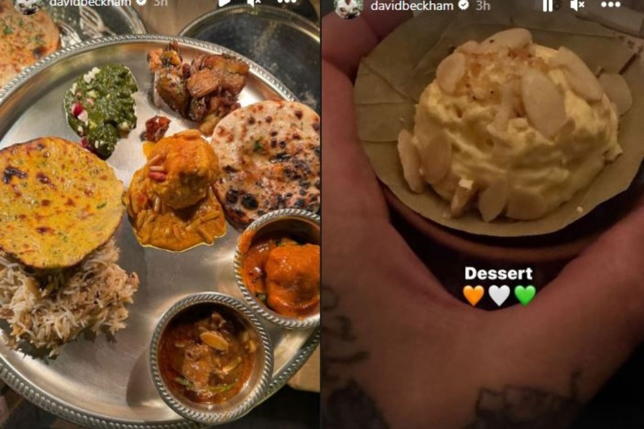 'Wow I love India': David Beckham dives into India's culinary delights, shares pics