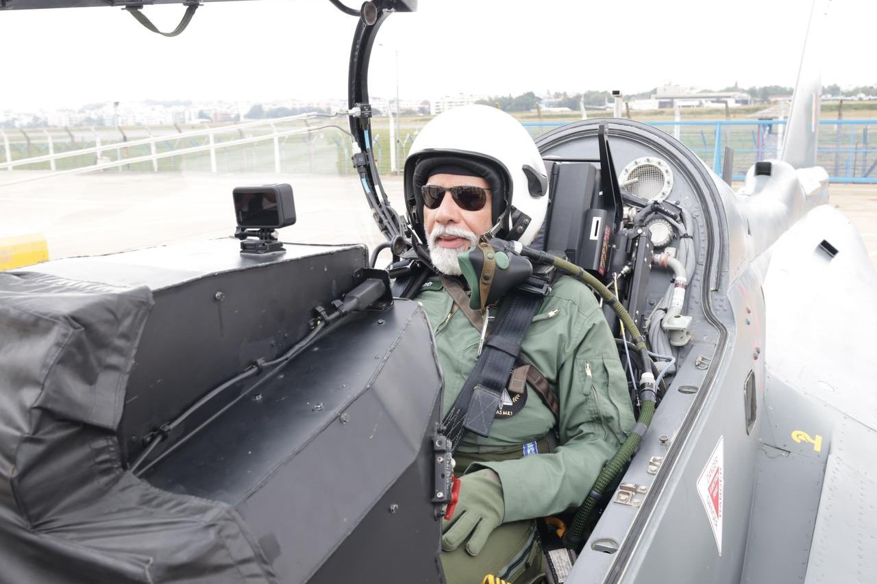 ‘Incredibly enriching’: PM Modi takes sortie in Tejas fighter jet