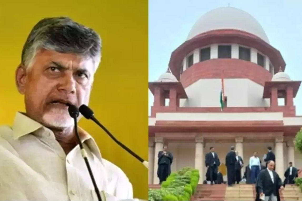 SC to hear on Tuesday Andhra plea against bail granted to Chandrababu Naidu