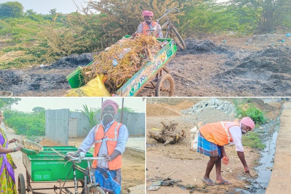 Clap mitras of Andhra Pradesh serve 250 houses in four hours, but payments never come on time