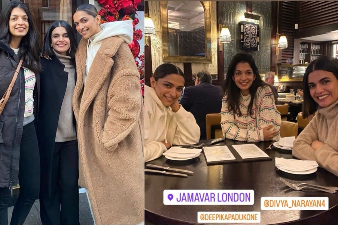 Deepika Padukone drops glimpse of her day out with BFFs in London