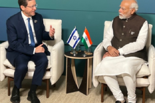 PM Modi meets Israeli Prez on sidelines of COP28