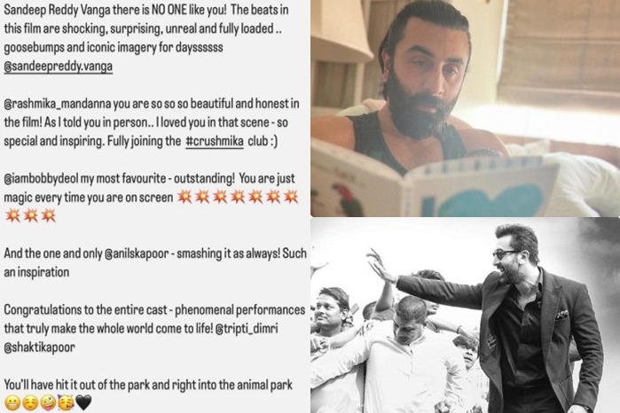 ‘Congratulations my not so little animal’: Alia on hubby Ranbir's ‘Animal’