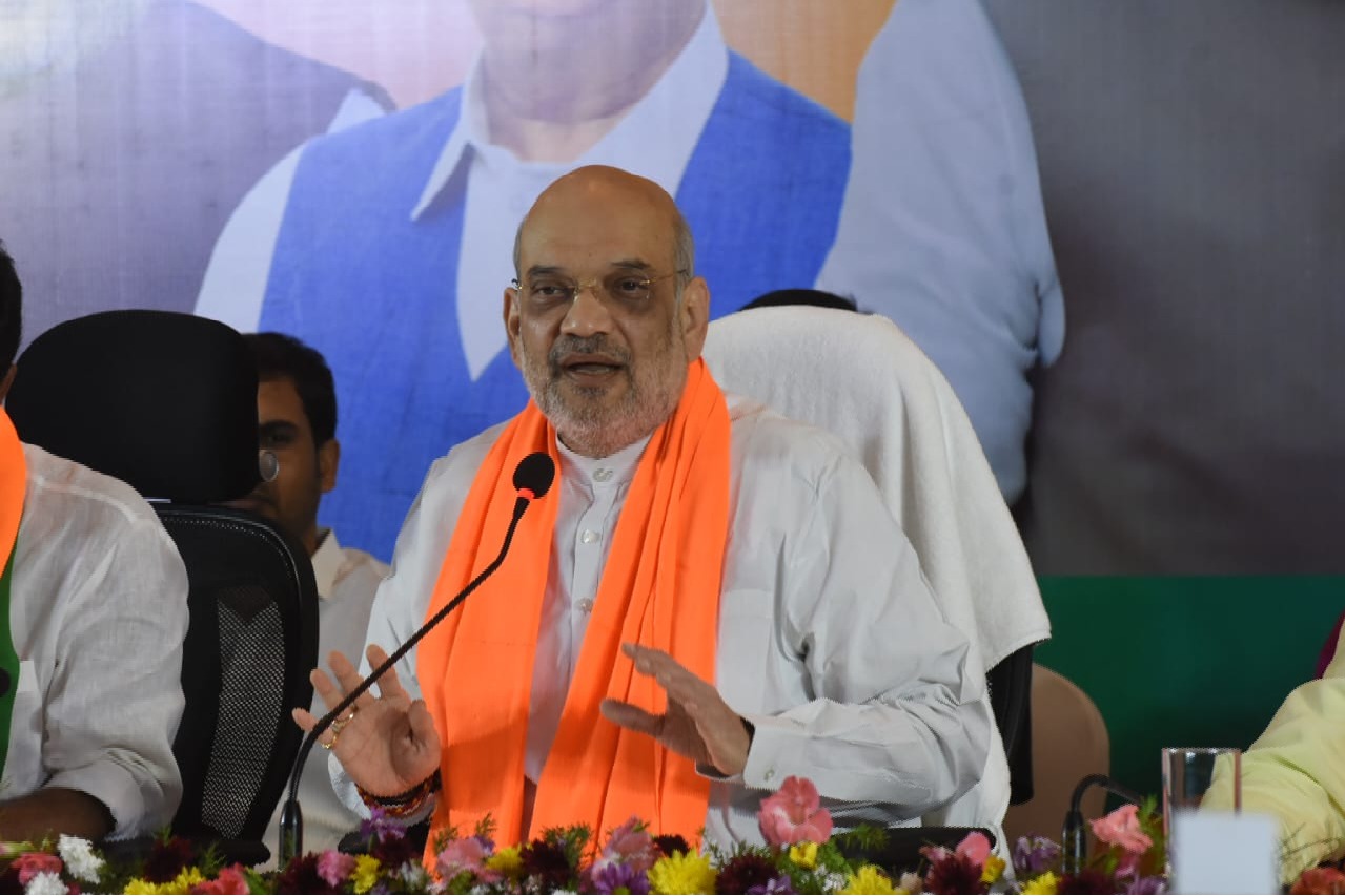 Amit Shah thanks people of Telangana for support