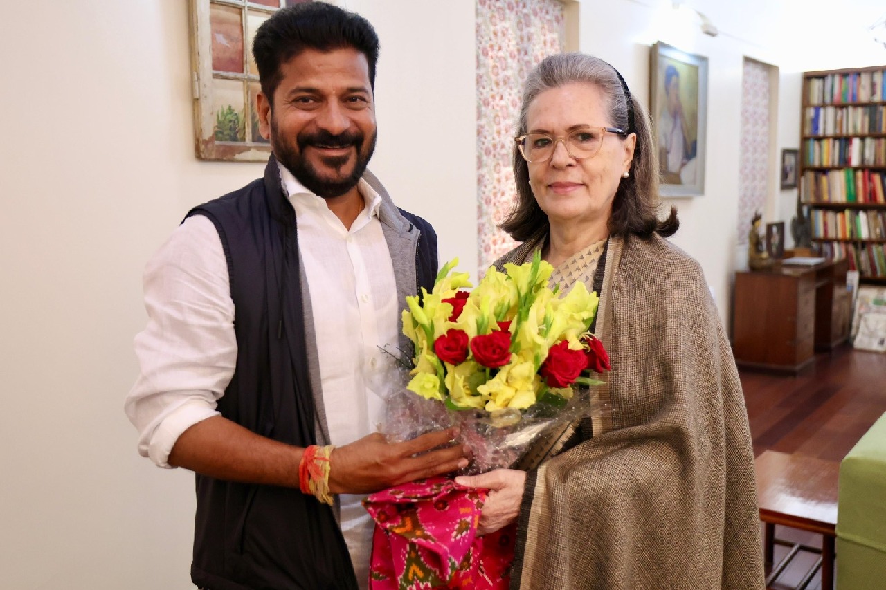 'Probably yes', Sonia on attending Revanth Reddy's oath-taking ceremony