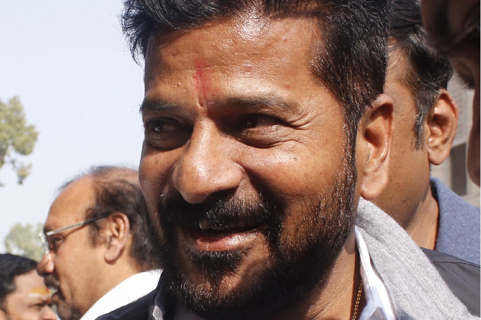 Revanth Reddy invites people to attend swearing-in as Telangana CM