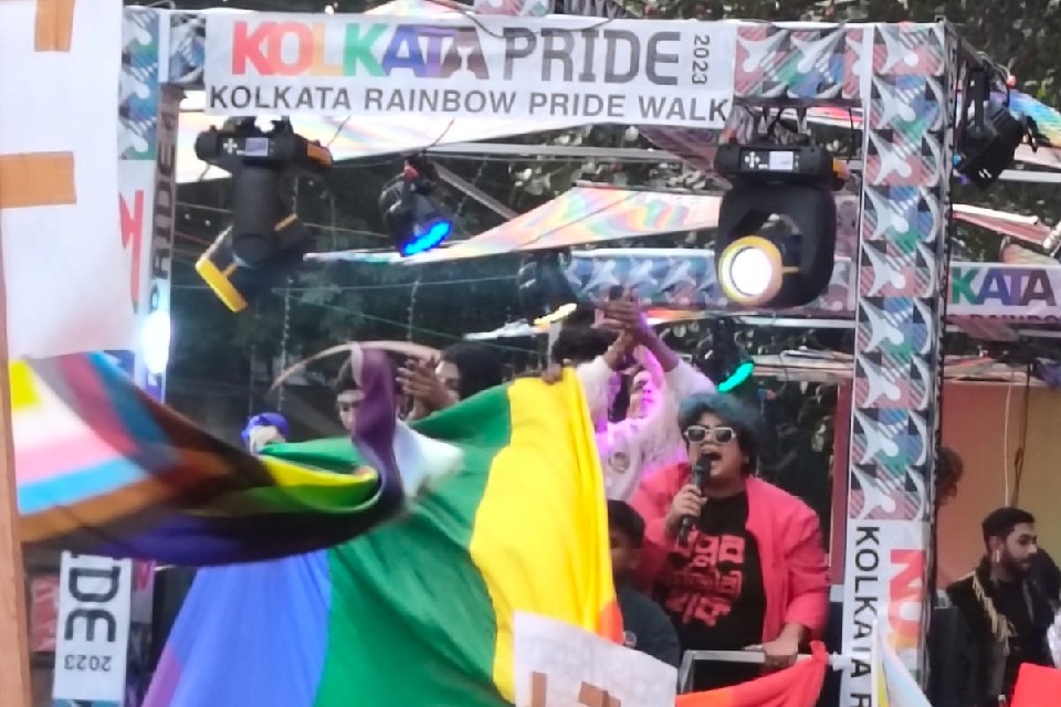 Pro-Palestine slogans heard at Kolkata Queer Pride walk