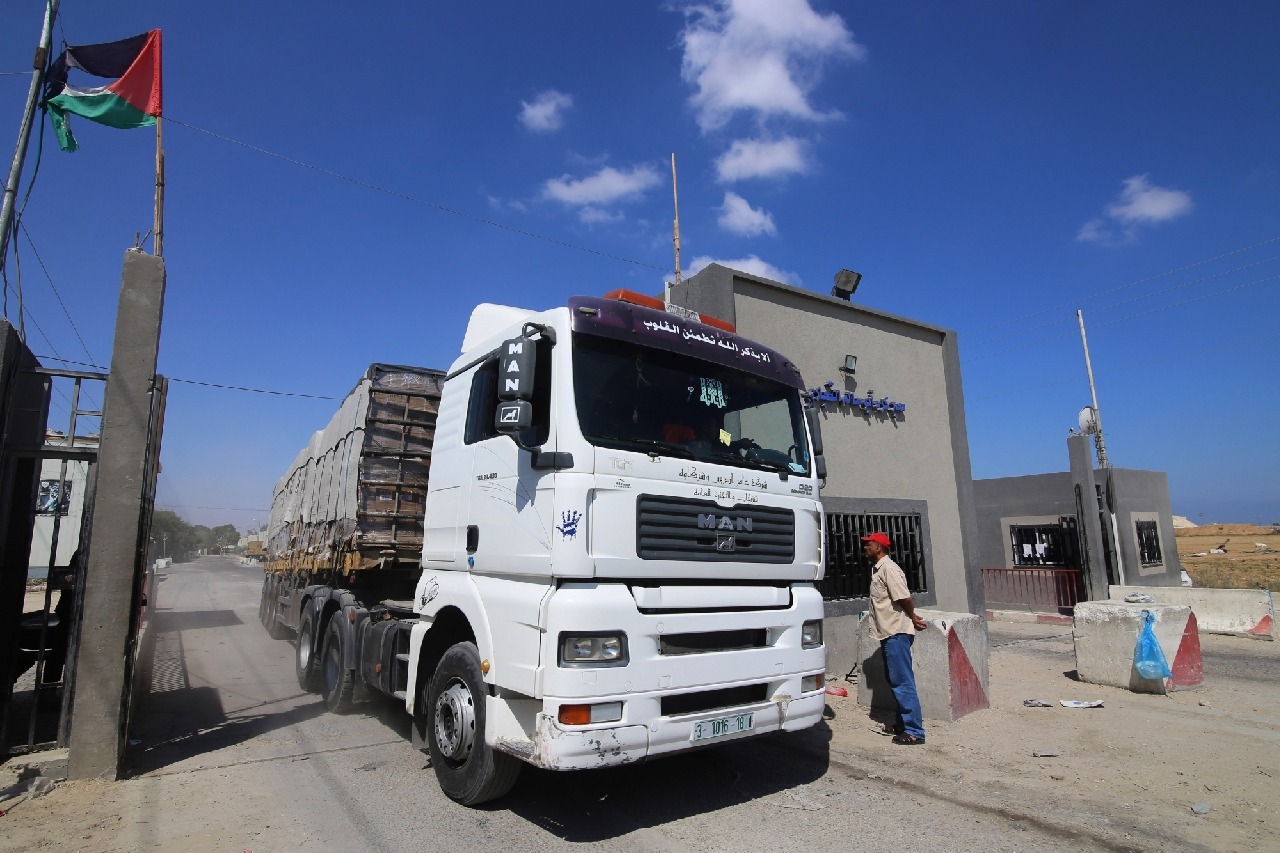 Israel opens Kerem Shalom crossing with Gaza for 1st time since conflict