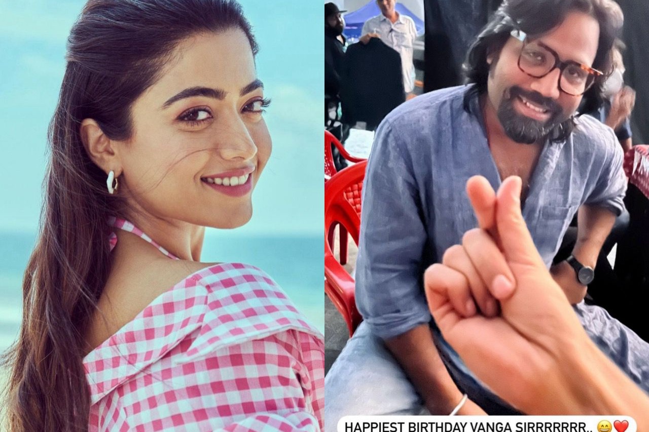 Rashmika Mandanna pens birthday note for 'Animal' director Sandeep Reddy Vanga