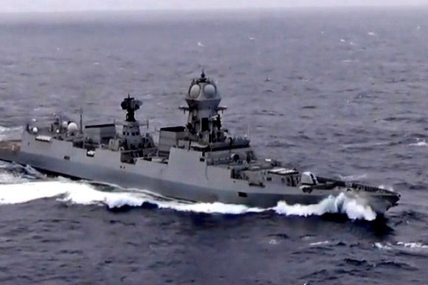 Navy deploys Guided Missile Destroyers in Arabian sea