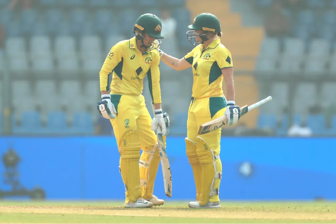 IND-W v AUS-W: Litchfield hundred fires Australia to highest ODI total against India