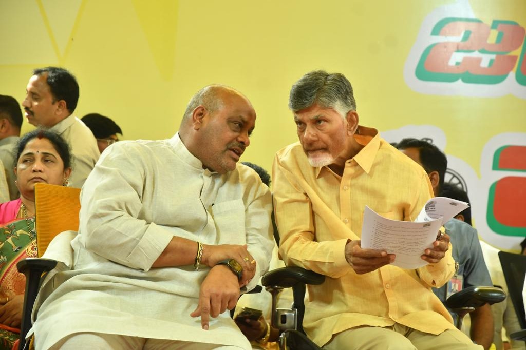 Naidu slams Jagan for dropping only backward class sitting MLAs