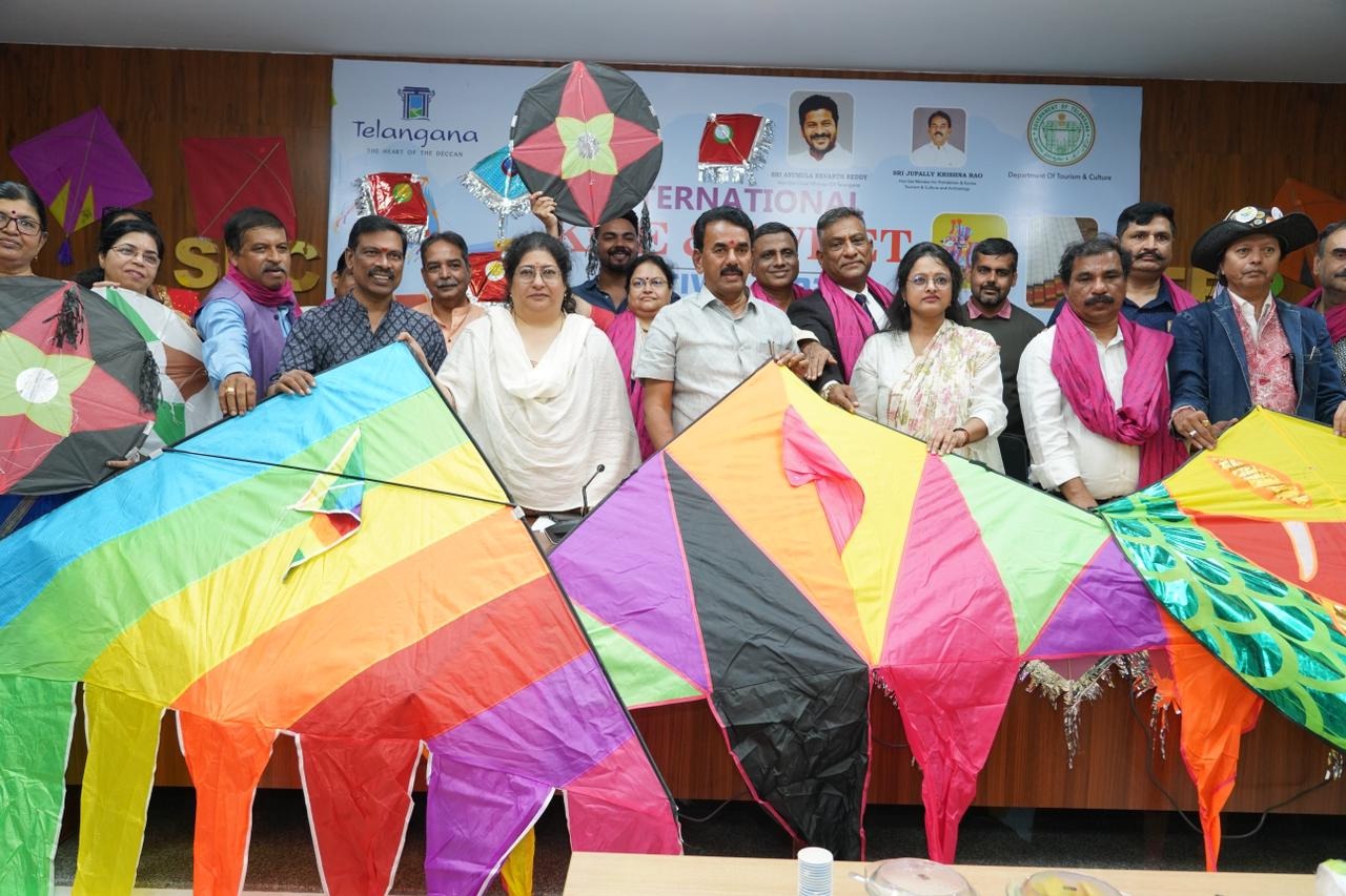 Kite flyers from 16 countries to take part in Hyderabad Kite Festival