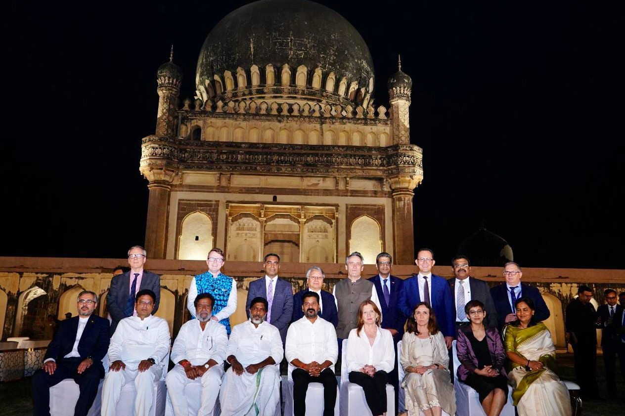 Telangana CM hosts dinner for consulate representatives of 13 countries