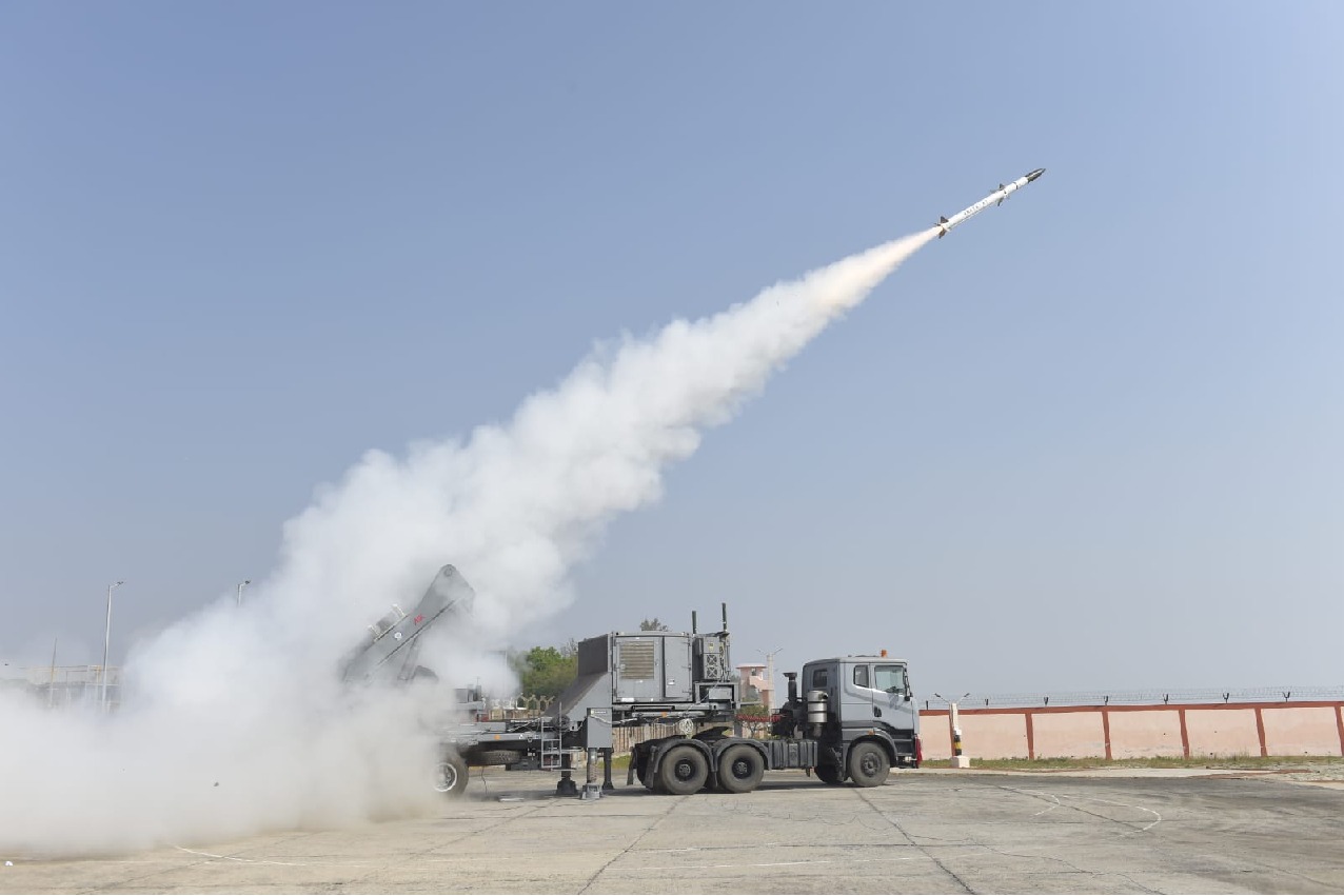 DRDO conducts flight test of new generation AKASH missile