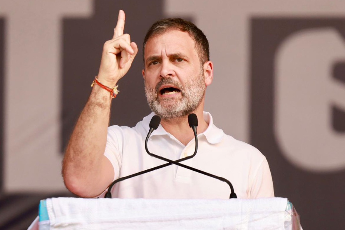 Rahul Gandhi attacks Nitish for succumbing to BJP’s pressure