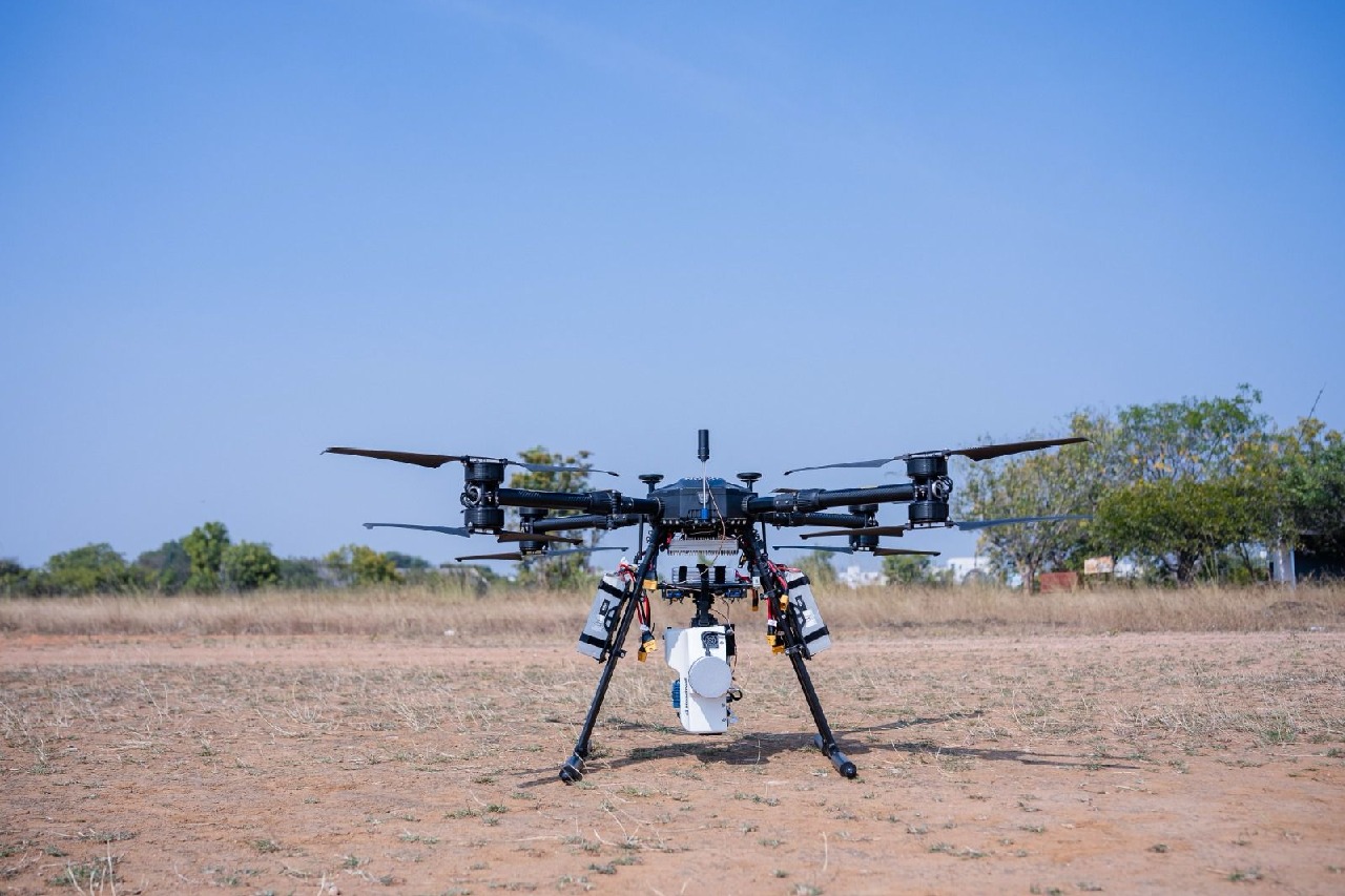 Marut Drones delivers India's first mineral exploration drones to NMDC