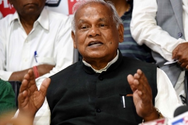 Jitan Ram Manjhi seeks two berths in new Nitish caninet