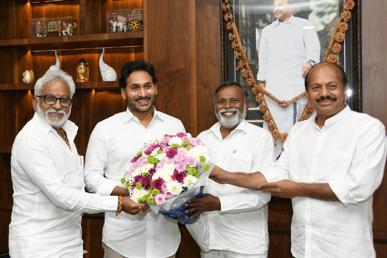 YSRCP announces candidates for three Rajya Sabha seats