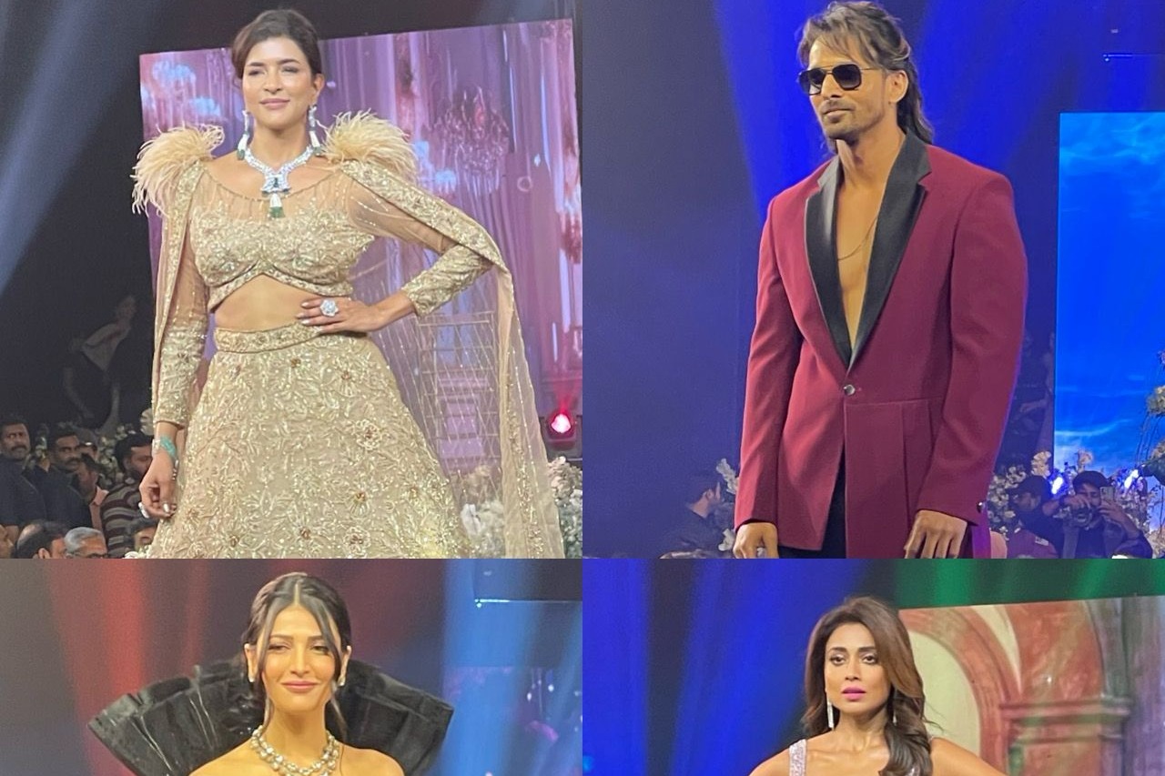 Lakshmi Manchu, Shruti Hassan shine at the 'Teach for Change' fashion gala