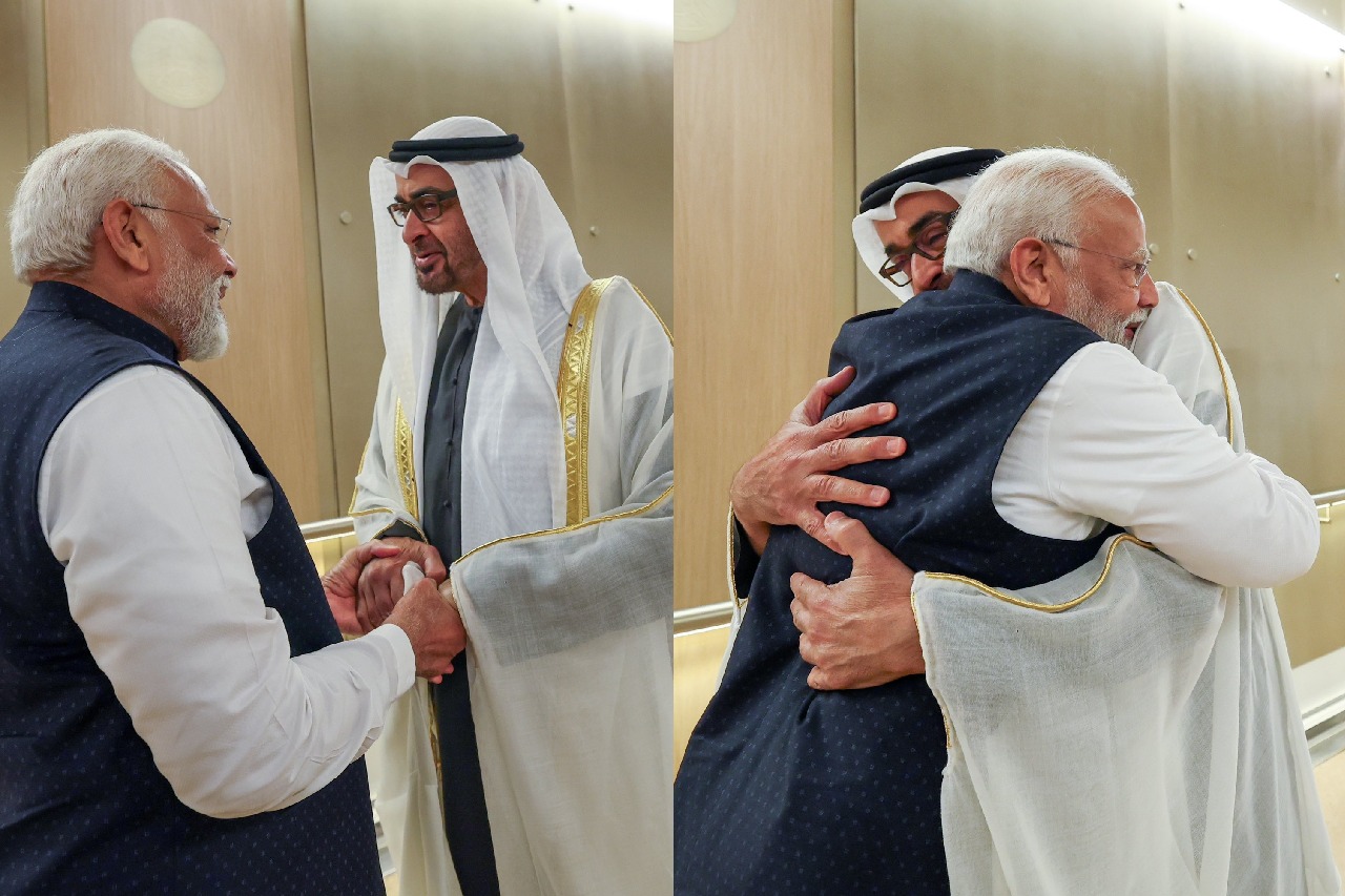 PM Modi meets UAE President in Abu Dhabi