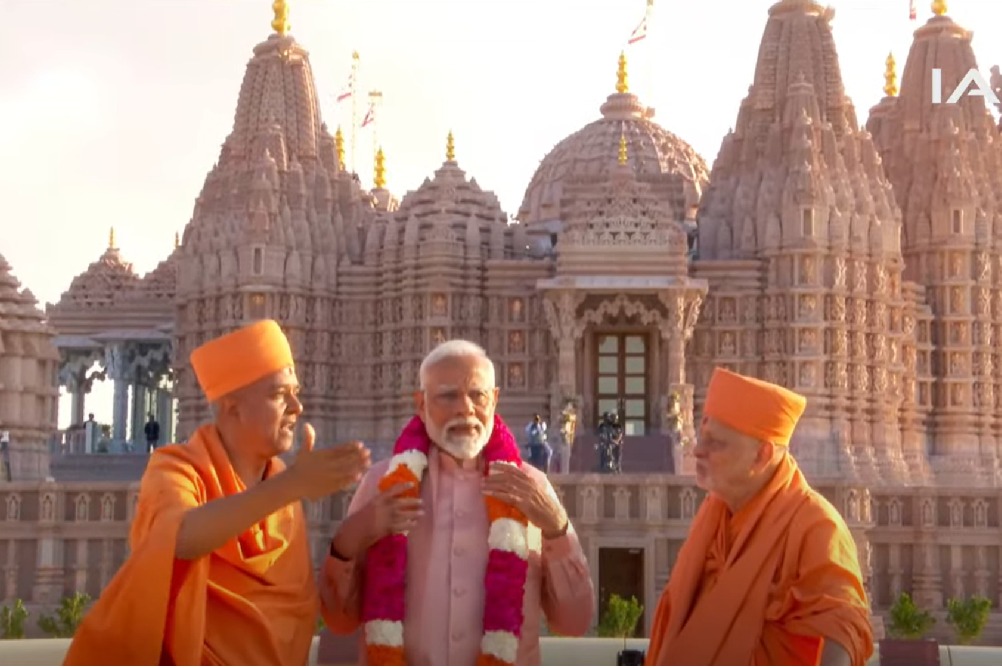 Amid prayers & vedic chants, PM Modi inaugurates UAE's first Hindu temple in Abu Dhabi