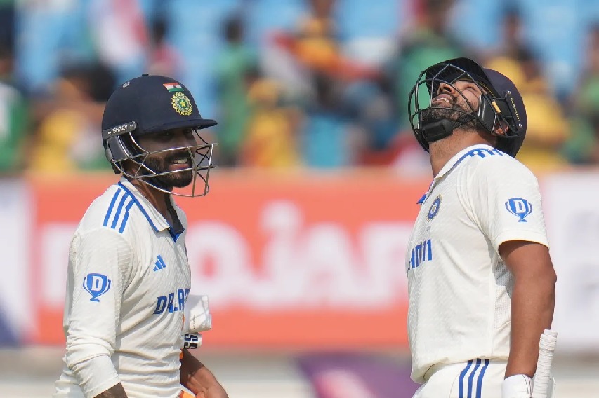 3rd Test: Rohit, Jadeja's tons; handy contributions from other batters take India to 445