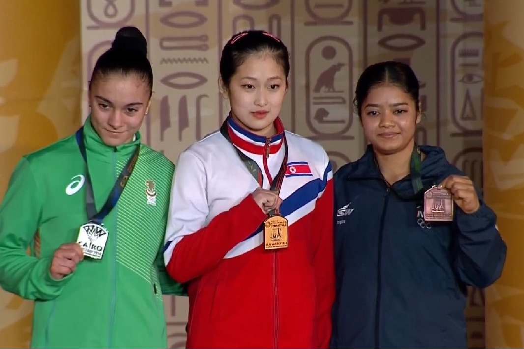 Gymnastics: Pranati Nayak wins bronze in vault at Apparatus World Cup in Cairo; Dipa Karmakar finishes fifth