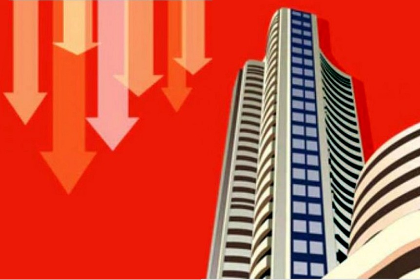 Sensex down more than 300 points