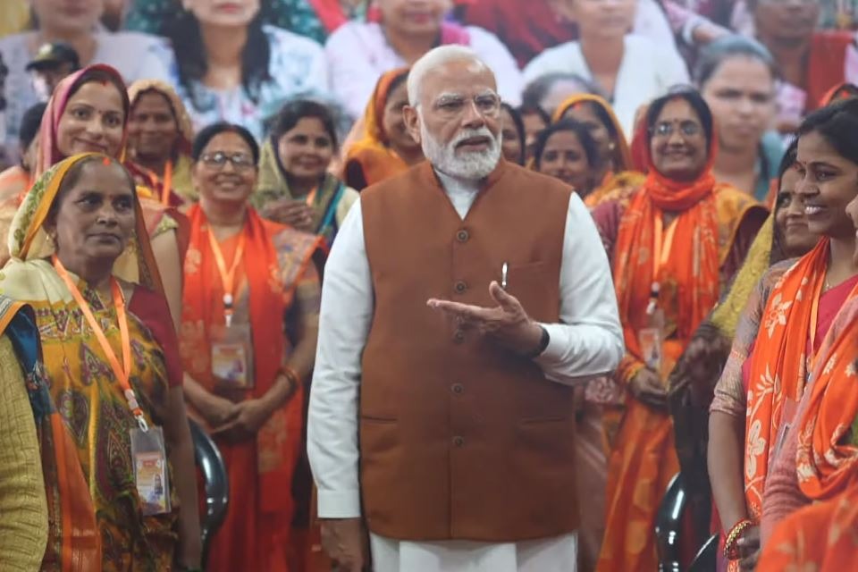 Empowering women is priority of Union govt: PM Modi