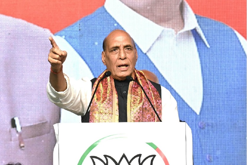 YSRCP has no vision or mission: Rajnath Singh