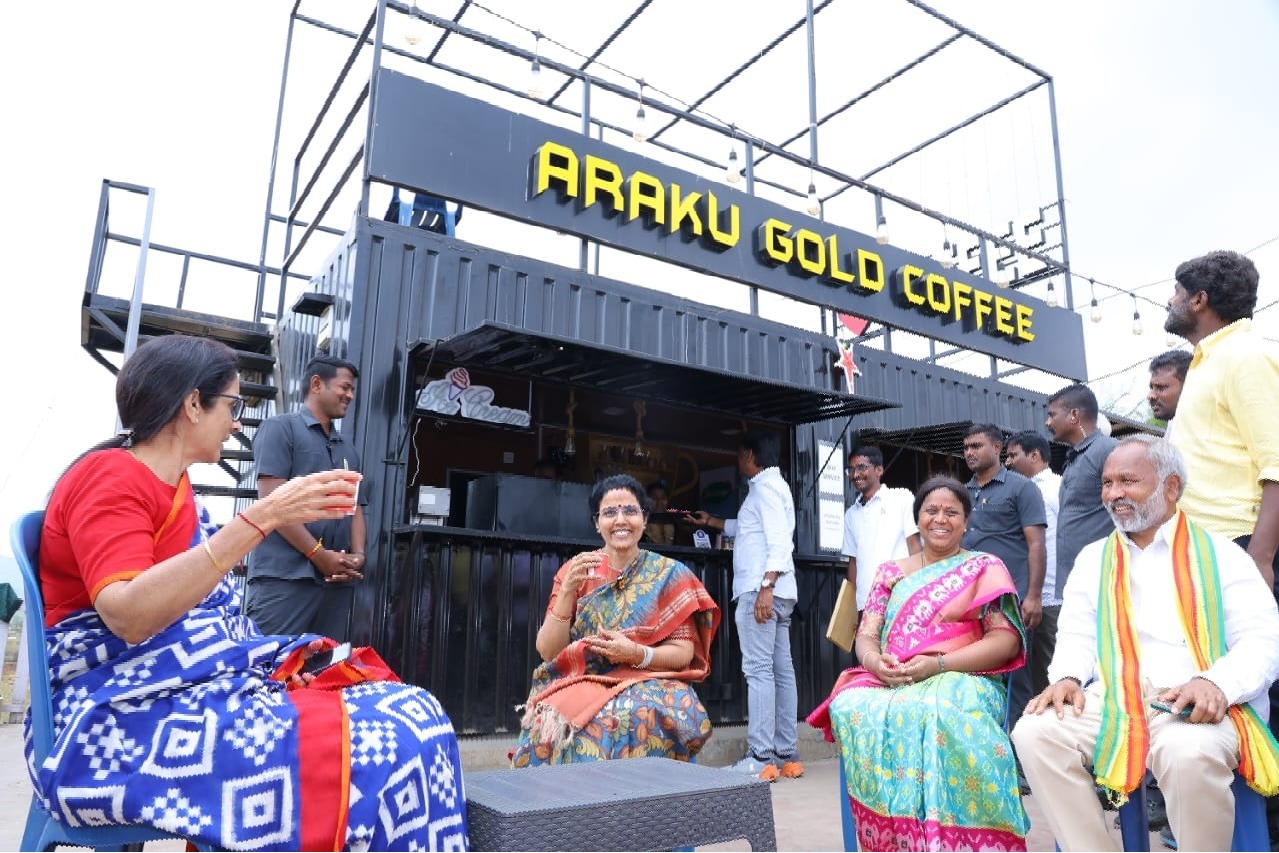 Nara Bhuvaneswari Praises the Taste of Araku Coffee: Responds to Chandrababu's Tweet