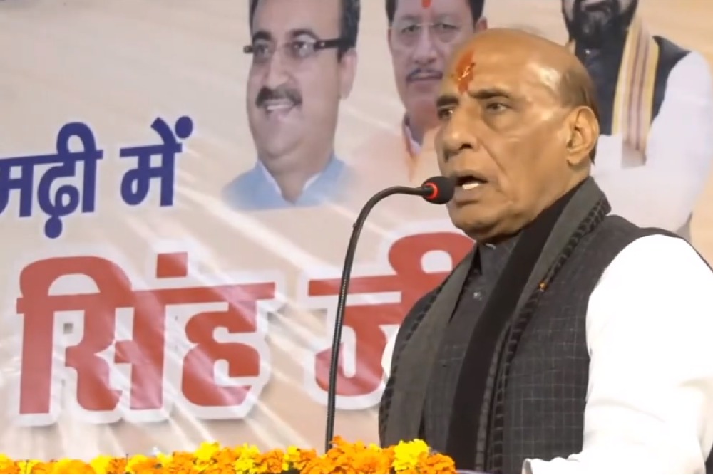 No one in the world can level corruption charges against NDA govt: Rajnath Singh