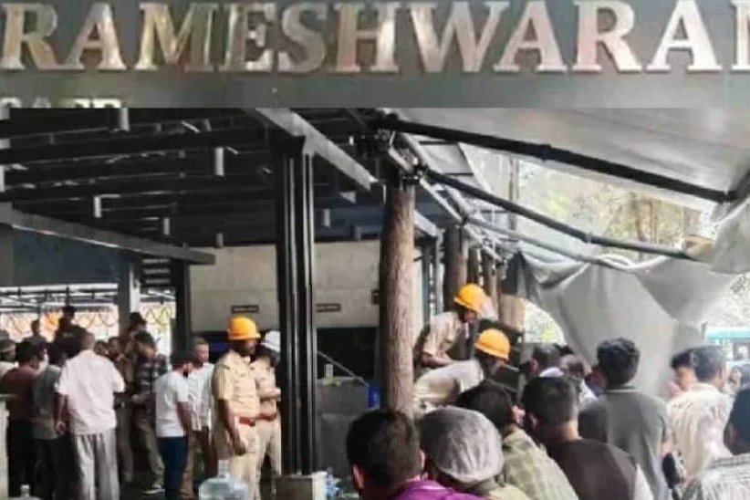 Blast in Bengaluru cafe, five injured