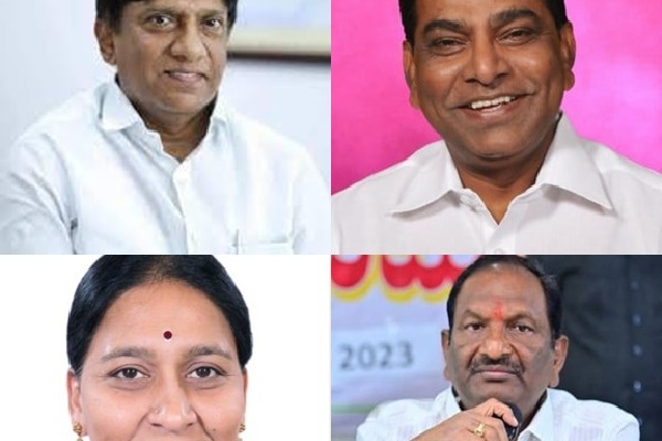 BRS announces four candidates for LS polls