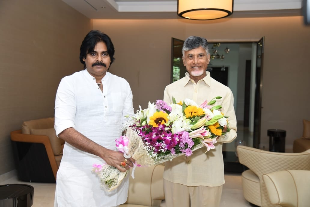 Pawan Kalyan meets Chandrababu Naidu amid talk of alliance with BJP