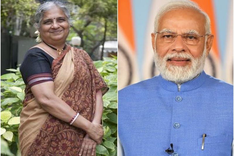 Sudha Murthy, philanthropist and educationist nominated to RS, PM Modi hails move