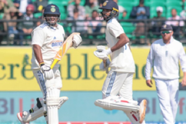 5th Test: Padikkal, Sarfaraz take India to 376/3 at Tea after Rohit, Gill depart