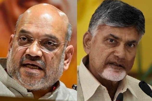 TDP leader Chandrababu, Jana Sena Chief Pawan Kalyan meet Amit Shah