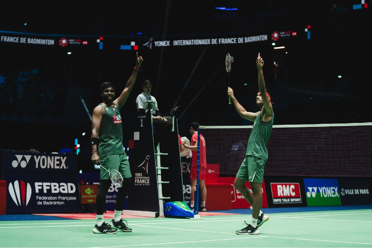 BWF French Open: Satwik-Chirag beat world champions to reach third straight final of the season