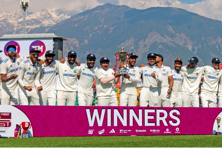 India return to top in ICC Test team rankings after series win over England