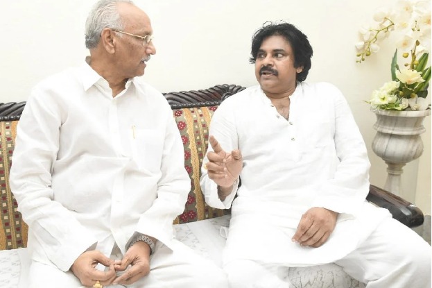 Former Bhimavaram MLA Pulaparthi Anjaneyulu Joins Jana Sena Party